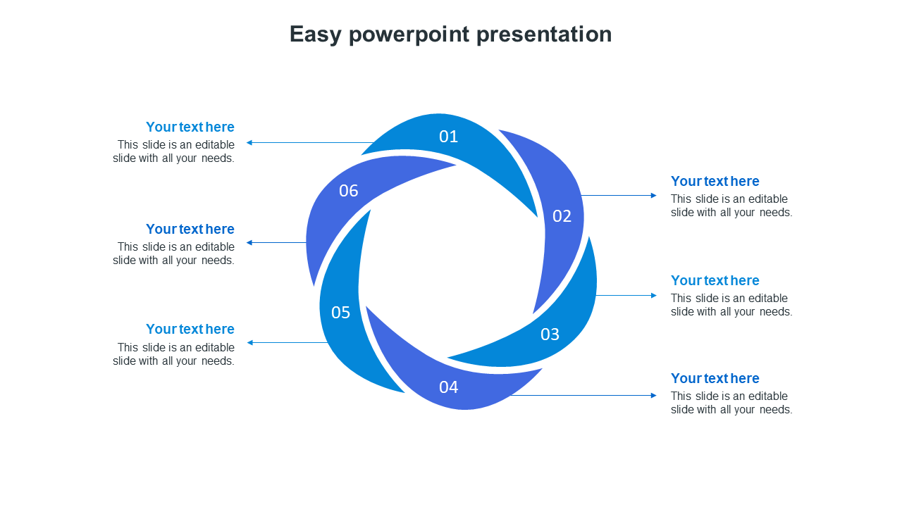 Free - Excellent Easy PowerPoint Presentation Template Slide